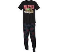 Star Wars The Mandalorian Bambino Ricercato Inscatolato Set Pigiama, Grigio, M