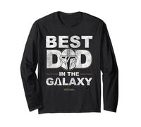 Star Wars The Mandalorian Best Dad in The Galaxy Maglia a Manica