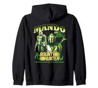 Star Wars The Mandalorian Bounty Hunter Mando Felpa con Cappuccio