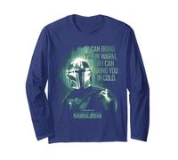 Star Wars The Mandalorian Bring You in Cold Quote Maglia a Manica