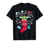Star Wars The Mandalorian Buon Natale Grogu Stocking Stuffer Maglietta