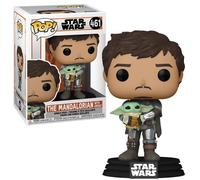 Funko Pop 461 The Mandalorian with Grocu