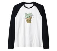 Star Wars: The Mandalorian Cute Grogu The Bounty Big Poster Maglia con Maniche Raglan