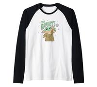 Star Wars: The Mandalorian Cute Grogu The Bounty Vintage Maglia con Maniche Raglan