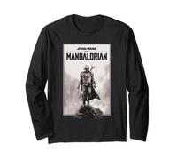 Star Wars The Mandalorian Desert Poster Maglia a Manica