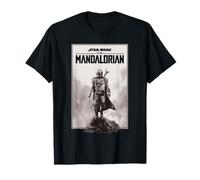 Star Wars The Mandalorian Desert Poster Maglietta