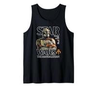 Star Wars: The Mandalorian Din Djarin & Grogu I Go, He Goes Canotta