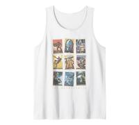 Star Wars The Mandalorian Distressed Trading Card Grid Canotta