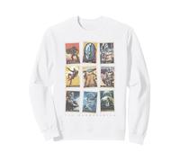 Star Wars The Mandalorian Distressed Trading Card Grid Felpa