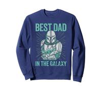 Star Wars The Mandalorian Father's Day Best Dad Felpa