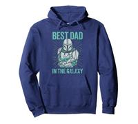 Star Wars The Mandalorian Father's Day Best Dad Felpa con Cappuccio