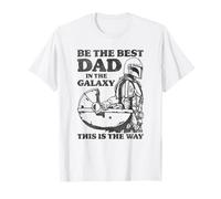 Star Wars: The Mandalorian Father's Day Best Dad Vintage Maglietta