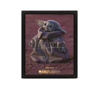 Star Wars: The Mandalorian Framed 3D Effect Poster Pack Grogu 26 X 20 Cm (3) Pyr