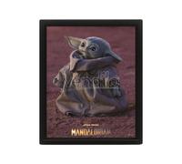 Star Wars: The Mandalorian Framed 3D Effect Poster Pack Grogu 26 X 20 Cm (3) Pyramid International