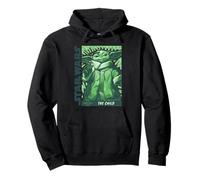 Star Wars The Mandalorian Green Grogu Felpa con Cappuccio