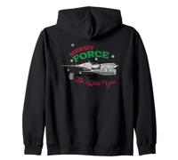 Star Wars The Mandalorian Grogu Christmas Merry Force Felpa con Cappuccio