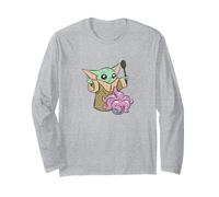 Star Wars: The Mandalorian Grogu Cooking A Snack Big Poster Maglia a Manica