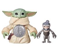 Star Wars: The Mandalorian & Grogu Electronic Action Figure Huggin' Grogu & A...