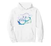 Star Wars The Mandalorian Grogu Gradient Felpa con Cappuccio