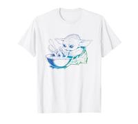 Star Wars The Mandalorian Grogu Gradient Maglietta
