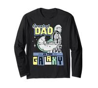 Star Wars The Mandalorian & Grogu Greatest Dad in The Galaxy Maglia a Manica