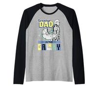 Star Wars The Mandalorian & Grogu Greatest Dad in The Galaxy Maglia con Maniche Raglan