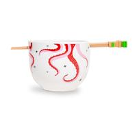 Star Wars: The Mandalorian Grogu Tentacolo Chowder Ramen Ciotola E Bacchette Set