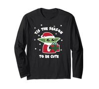 Star Wars The Mandalorian Grogu Tis The Christmas Season Maglia a Manica