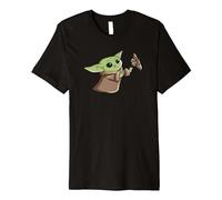 Star Wars: The Mandalorian Grogu Yummy Butterfly Premium T-Shirt