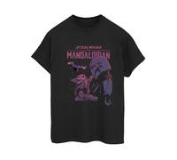 Star Wars The Mandalorian Hello Friend Maglietta Ampia Donna (BI45857)