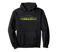 Star Wars The Mandalorian Landscape Logo Felpa con Cappuccio