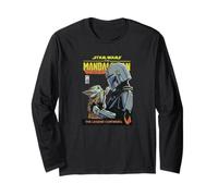 Star Wars The Mandalorian Mando And Grogu Maglia a Manica