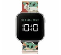 Star Wars: The Mandalorian Mando Junior LED Watch, Compleanno, Licenza Ufficiale