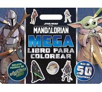 Star Wars. The Mandalorian. Megalibro para colorear: Con pegatinas