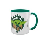 Tazza interna colorata verde Star Wars: The Mandalorian Snack Time da 315 ml