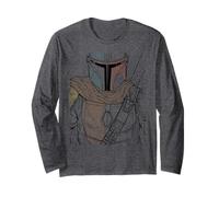 Star Wars The Mandalorian Muted Warrior Maglia a Manica