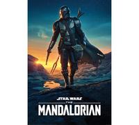 Star Wars: The Mandalorian Poster Nightfall 282, Compleanno, Natale Regalo