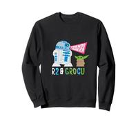 Star Wars The Mandalorian R2 & Grogu Friends Forever Felpa