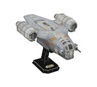 University Games Star Wars: The Mandalorian Razor Crest Model Kit, Grigio