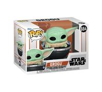 STAR WARS: THE MANDALORIAN S9 - POP FUNKO VINYL FIGURE 664 GROGU W/PRAMA 9CM