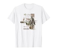 Star Wars The Mandalorian Ship Maglietta