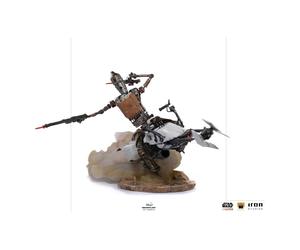 Star Wars The Mandalorian Statua Ig-11 e Grogru 20 Cm 1/10 Iron Studios