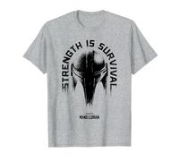 Star Wars The Mandalorian Strength is Survival Maglietta