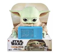 Star Wars The Mandalorian Tablet 12" Peluche Con Suoni Grogu Nuovo