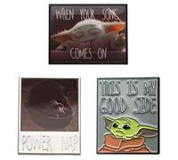 Star Wars: The Mandalorian,The Bambino " Yoda " Spilla Smaltata Pacchetto B Set