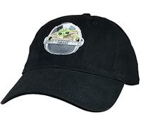 Star Wars The Mandalorian The Child Baby Yoda Pram Baseball cap Hat Black