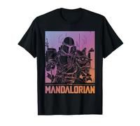 Star Wars The Mandalorian The Child Gradient Maglietta