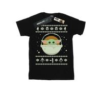 Star Wars The Mandalorian The Child Maglietta Ampia Natale Donna (BI45616)