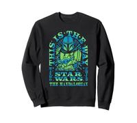 Star Wars: The Mandalorian The Way Groovy Vintage Logo Felpa