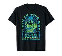 Star Wars: The Mandalorian The Way Groovy Vintage Logo Maglietta